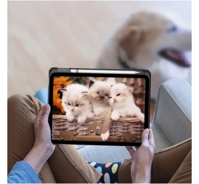 BeCover Чохол до планшета BeCover Soft Edge TPU Apple Pencil Apple iPad Air (4/5) 2020/2022 10.9" Black (711696)