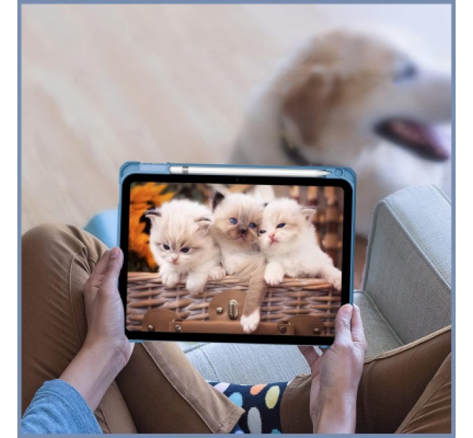BeCover Чохол до планшета BeCover Soft Edge TPU Apple Pencil Apple iPad Air (4/5) 2020/2022 10.9" Blue Haze (711697)