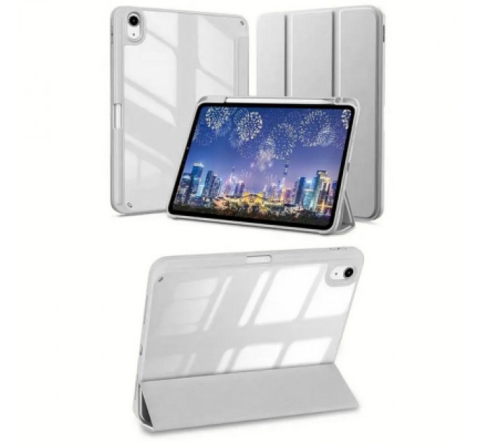 BeCover Чохол до планшета BeCover Soft Edge TPU Apple Pencil Apple iPad Air (4/5) 2020/2022 10.9" Gray (711699)