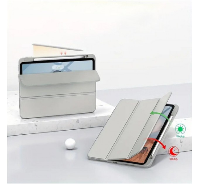 BeCover Чохол до планшета BeCover Soft Edge TPU Apple Pencil Apple iPad Air (4/5) 2020/2022 10.9" Gray (711699)