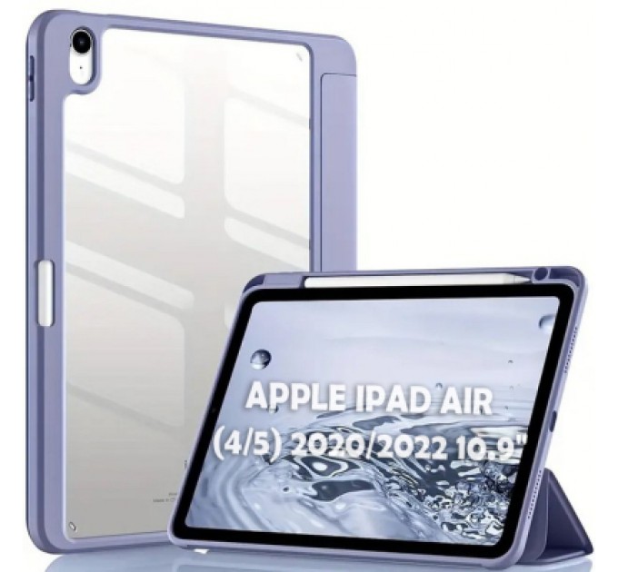 BeCover Чохол до планшета BeCover Soft Edge TPU Apple Pencil Apple iPad Air (4/5) 2020/2022 10.9" Purple (711701)