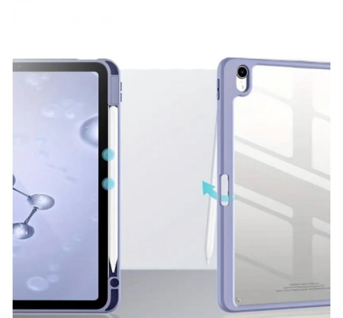 BeCover Чохол до планшета BeCover Soft Edge TPU Apple Pencil Apple iPad Air (4/5) 2020/2022 10.9" Purple (711701)