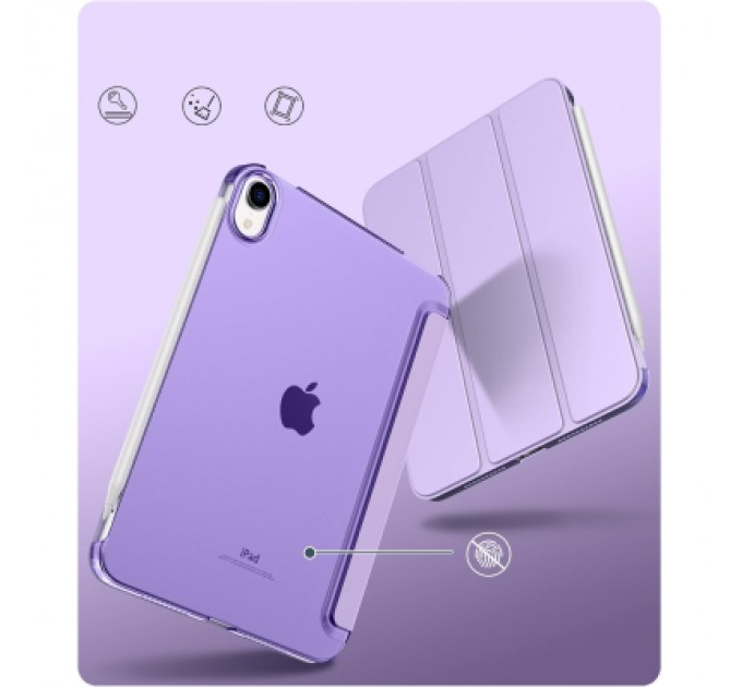 BeCover Чохол до планшета BeCover Tri Fold Hard BeCover Apple iPad Mini 7 2024 Purple (712455)