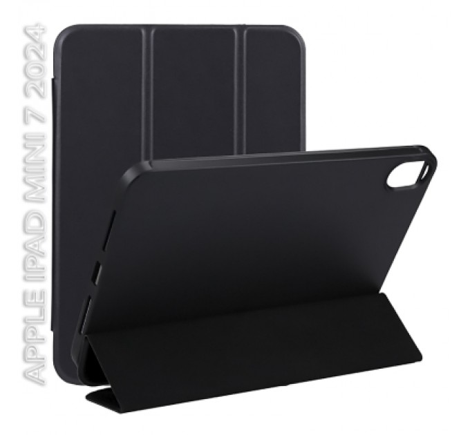 BeCover Чохол до планшета BeCover Tri Fold Soft TPU BeCover Apple iPad Mini 7 2024 Black (712444)