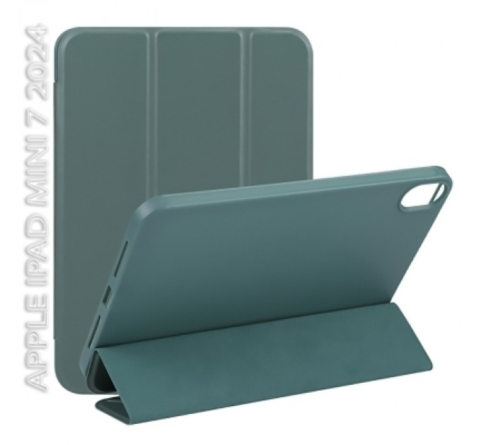 BeCover Чохол до планшета BeCover Tri Fold Soft TPU BeCover Apple iPad Mini 7 2024 Dark Green (712445)