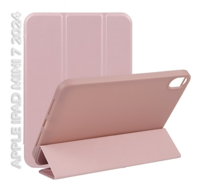 BeCover Чохол до планшета BeCover Tri Fold Soft TPU BeCover Apple iPad Mini 7 2024 Pink (712448)