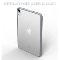 Чохол до планшета BeCover Transparancy Shell Edge Gray BeCover Apple iPad Mini 6 2021 (712927)