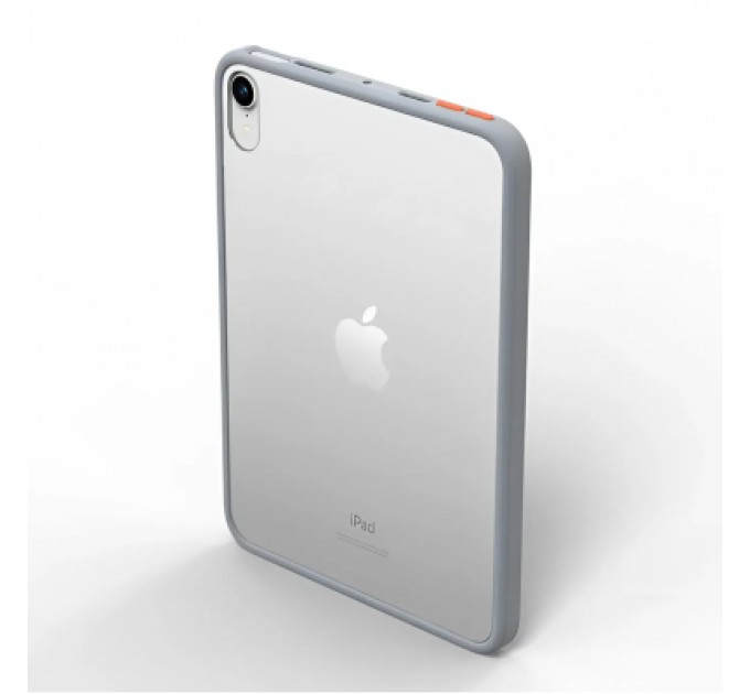 BeCover Чохол до планшета BeCover Transparancy Shell Edge Gray BeCover Apple iPad Mini 6 2021 (712927)
