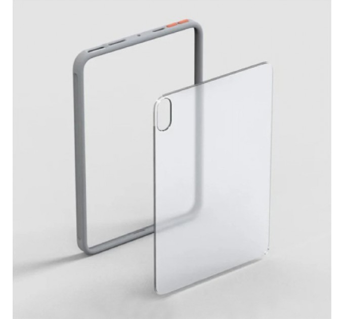 BeCover Чохол до планшета BeCover Transparancy Shell Edge Gray BeCover Apple iPad Mini 7 2024 (712928)