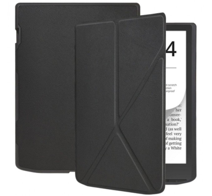 BeCover Чохол до електронної книги BeCover Ultra Slim Origami PocketBook 743G InkPad 4/InkPad Color 2/InkPad Color 3 (7.8") Black (713082)