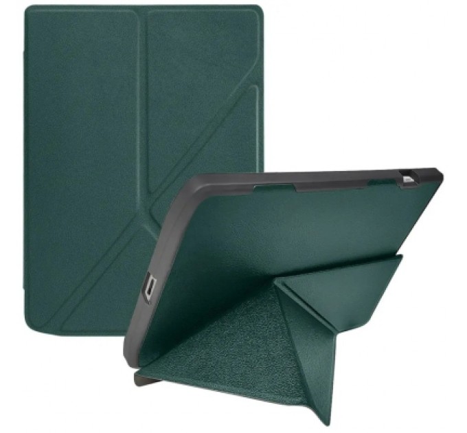 BeCover Чохол до електронної книги BeCover Ultra Slim Origami PocketBook 743G InkPad 4/InkPad Color 2/InkPad Color 3 (7.8") Dark Green (713084)