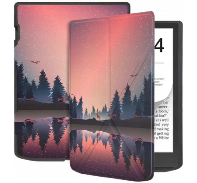 BeCover Чохол до електронної книги BeCover Ultra Slim Origami PocketBook 743G InkPad 4/InkPad Color 2/InkPad Color 3 (7.8") Dusk (713085)