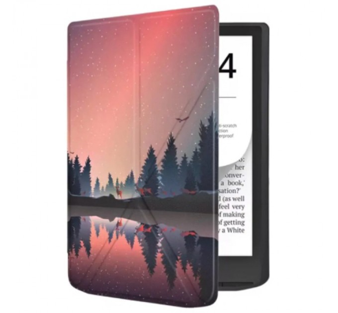 BeCover Чохол до електронної книги BeCover Ultra Slim Origami PocketBook 743G InkPad 4/InkPad Color 2/InkPad Color 3 (7.8") Dusk (713085)