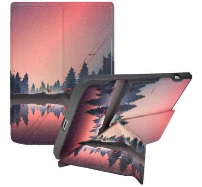 BeCover Чохол до електронної книги BeCover Ultra Slim Origami PocketBook 743G InkPad 4/InkPad Color 2/InkPad Color 3 (7.8") Dusk (713085)