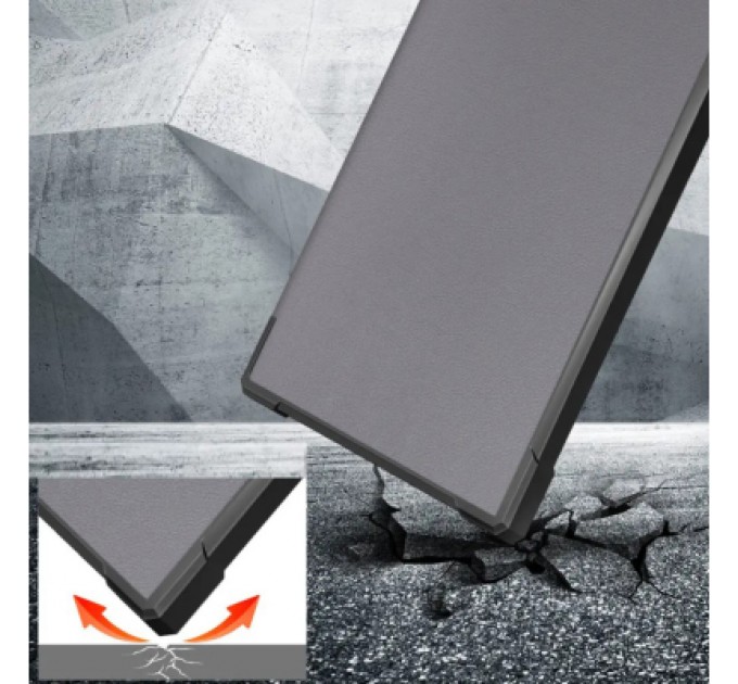 BeCover Чохол до електронної книги BeCover Ultra Slim Origami PocketBook 743G InkPad 4/InkPad Color 2/InkPad Color 3 (7.8") Gray (713087)