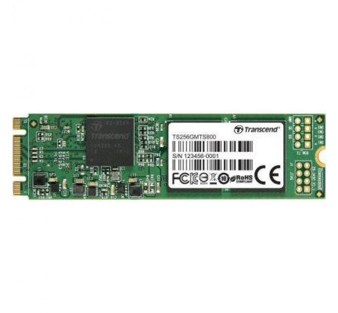 Transcend Накопичувач SSD M.2 2280 256GB Transcend (TS256GMTS800S)
