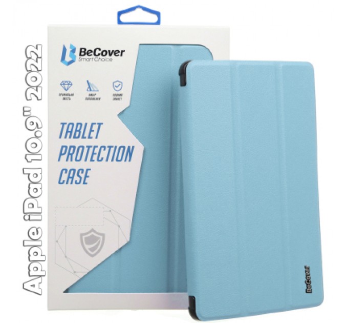 BeCover Чохол до планшета BeCover Smart Case Apple iPad 10.9" 2022 Light Blue (709193)
