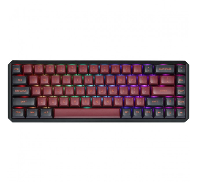 Motospeed Клавіатура бездротова Motospeed Darmoshark K5 Gateron Red Red-Black (dmk5rbgr)