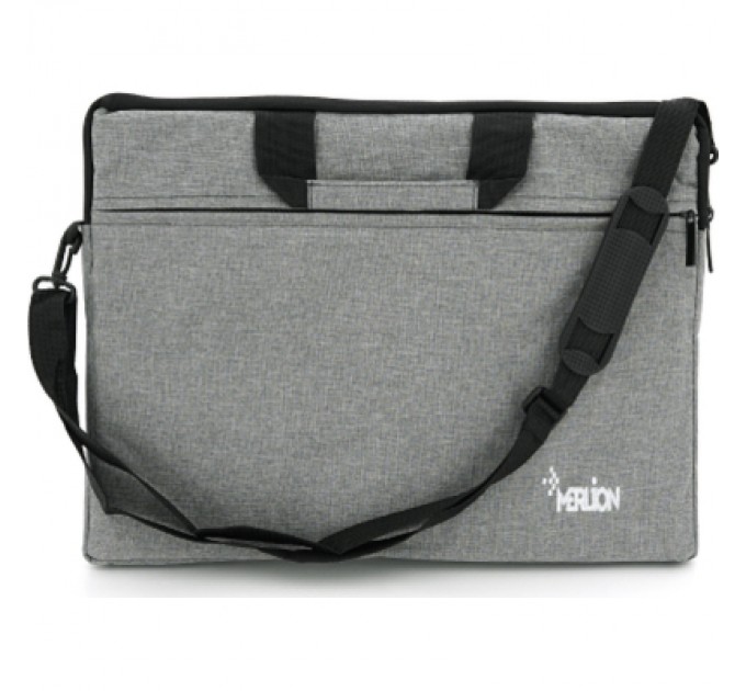 Merlion Сумка для ноутбука Merlion 15" Stripe, Gray (YT-MR15StrGr)