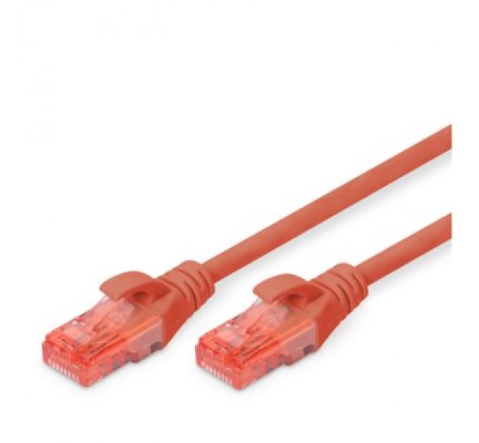 Digitus Патч-корд 1м, CAT 6 UTP, AWG 26/7, Cu, LSZH, red Digitus (DK-1617-010/R)