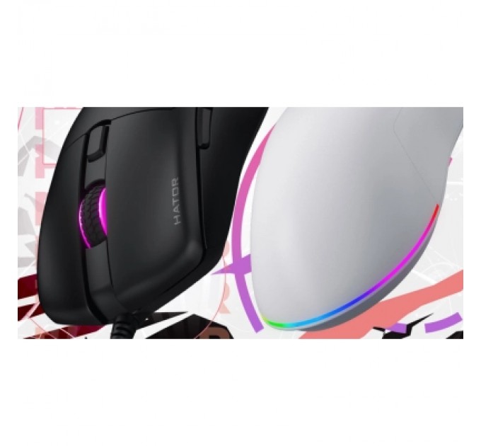 Hator Мишка Hator Pulsar 3 USB White (HTM611)
