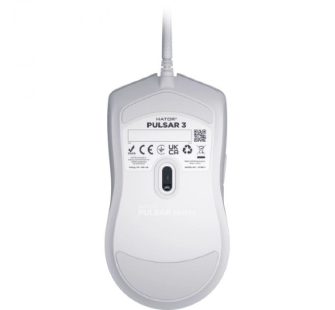 Hator Мишка Hator Pulsar 3 USB White (HTM611)