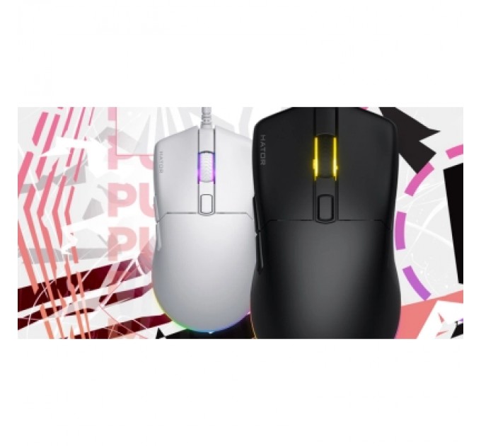 Hator Мишка Hator Pulsar 3 USB White (HTM611)