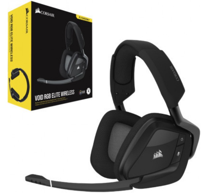 Corsair Навушники Corsair Void RGB Elite Wireless Carbon (CA-9011201-EU)