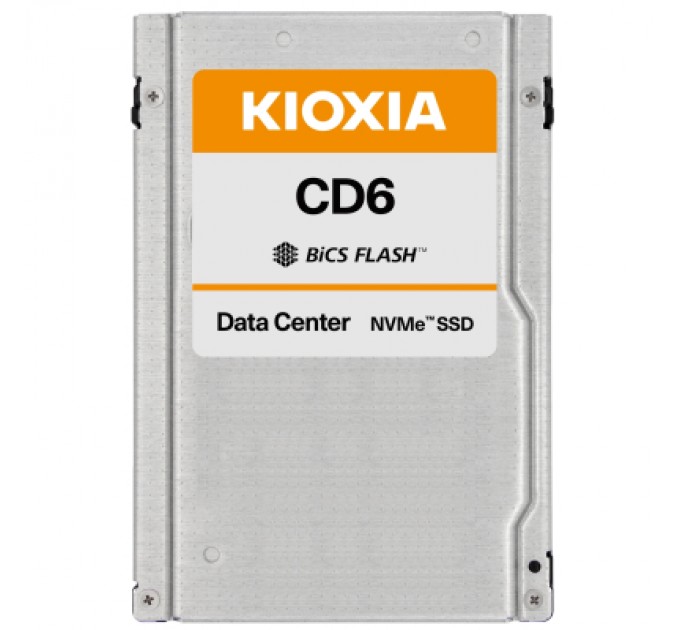 Kioxia Накопичувач SSD U.3 2.5" 7.68TB Kioxia (KCD61LUL7T68)