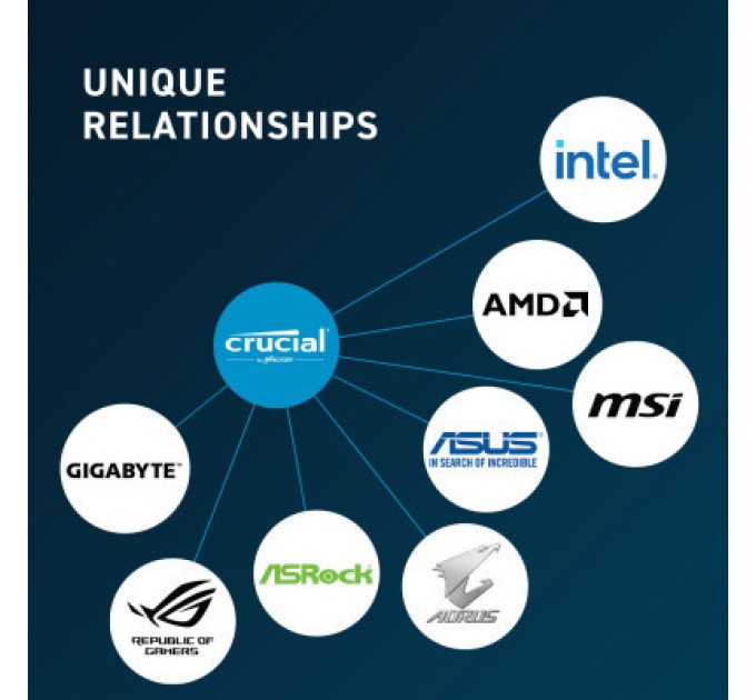 Micron Модуль пам'яті для ноутбука SoDIMM DDR5 32GB (2x16GB) 5600 MHz Ripjaws Micron (CT2K16G56C46S5)