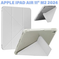 Чохол до планшета BeCover Ultra Slim Origami Transparent Apple iPad Air 11" M2 2024 Gray (711390)