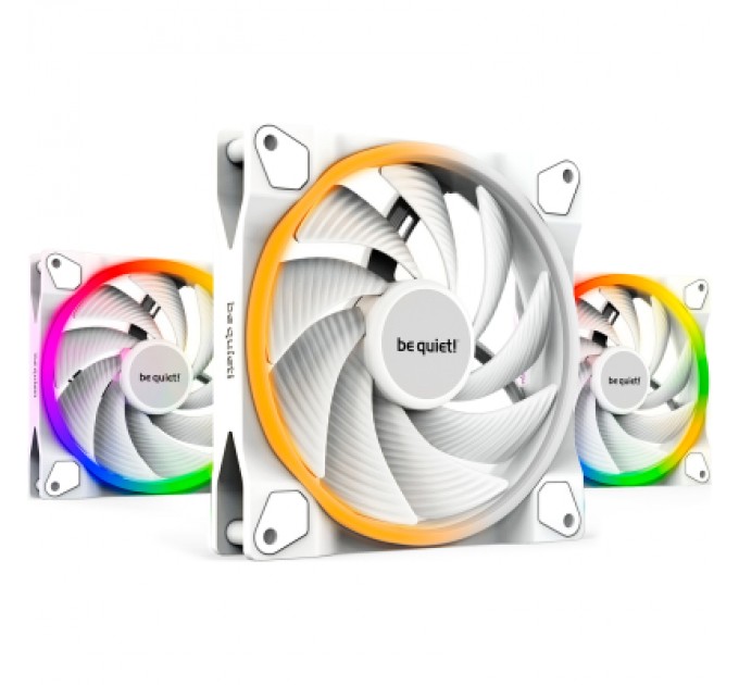 Be quiet! Кулер до корпусу Be quiet! Light Wings White 140mm PWM high-speed (BL103)