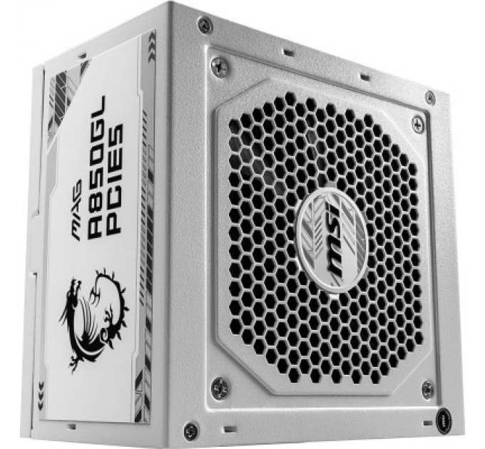 MSI Блок живлення MSI 850W (MAG A850GL PCIE5 WHITE)