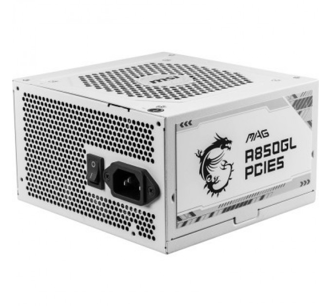 MSI Блок живлення MSI 850W (MAG A850GL PCIE5 WHITE)