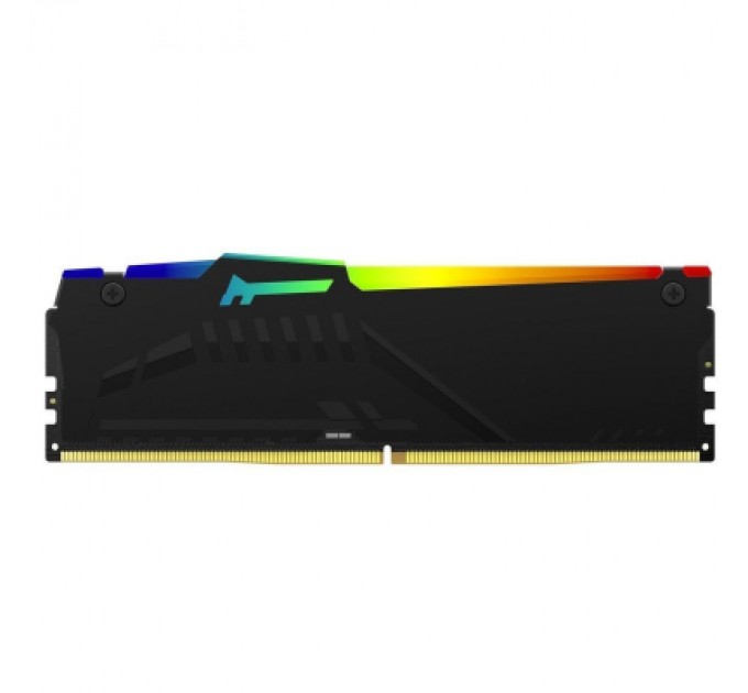 Kingston Fury (ex.HyperX) Модуль пам'яті для комп'ютера DDR5 16GB (2x8GB) 6000 MHz FURY Beast RGB Kingston Fury (ex.HyperX) (KF560C36BBEAK2-16)