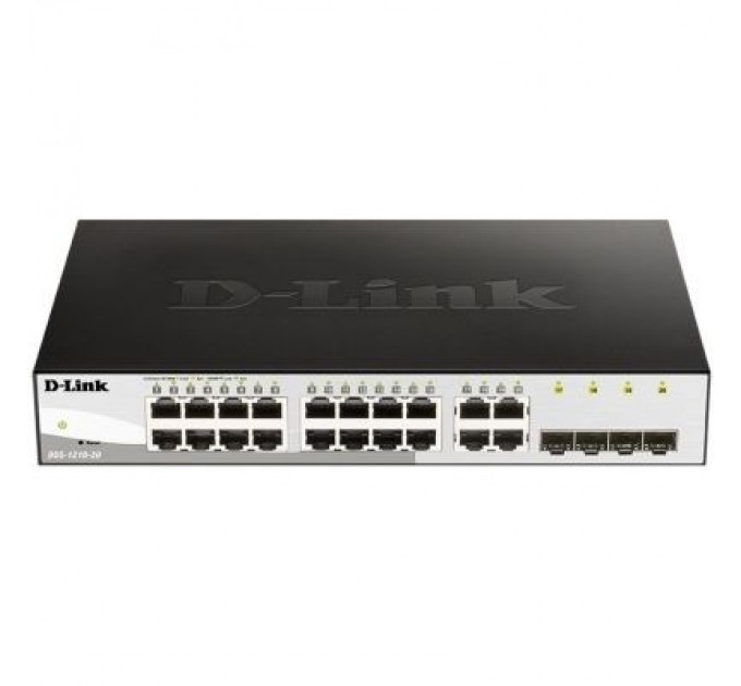 D-Link Комутатор мережевий D-Link DGS-1210-20/FL