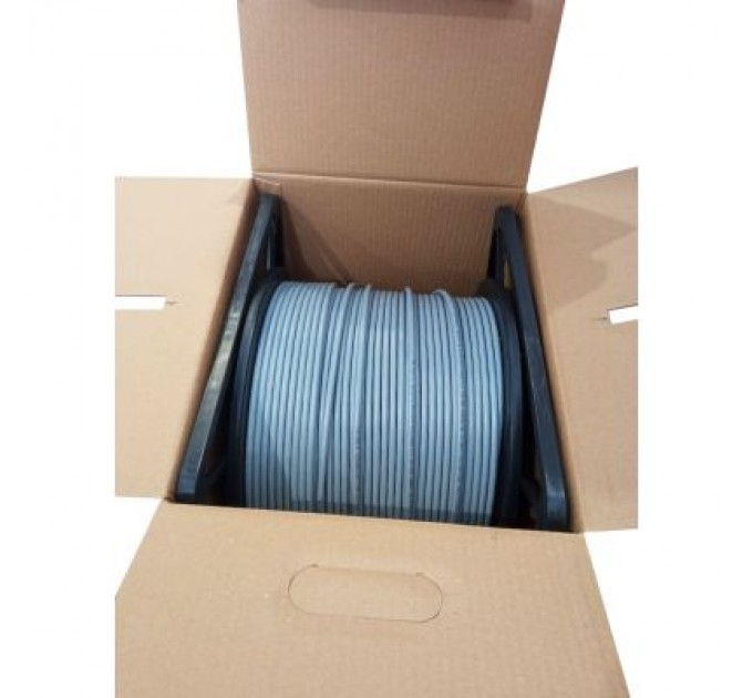 ЗЗКМ Кабель мережевий ЗЗКМ FTP 305м 4*2*24AWG[0,51] мідь[СU] cat.5e, внутрішній [PVC] (72566)