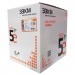 ЗЗКМ Кабель мережевий ЗЗКМ FTP 305м 4*2*24AWG[0,51] мідь[СU] cat.5e, внутрішній [PVC] (72566)