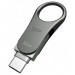Silicon Power USB флеш накопичувач Silicon Power 32GB Mobile C80 Silver USB 3.2 (SP032GBUC3C80V1S)