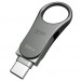 Silicon Power USB флеш накопичувач Silicon Power 64GB Mobile C80 Silver USB 3.2 (SP064GBUC3C80V1S)