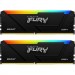 Kingston Fury (ex.HyperX) Модуль пам'яті для комп'ютера DDR4 64GB (2x32GB) 3600 MHz FURY Beast RGB Kingston Fury (ex.HyperX) (KF436C18BB2AK2/64)