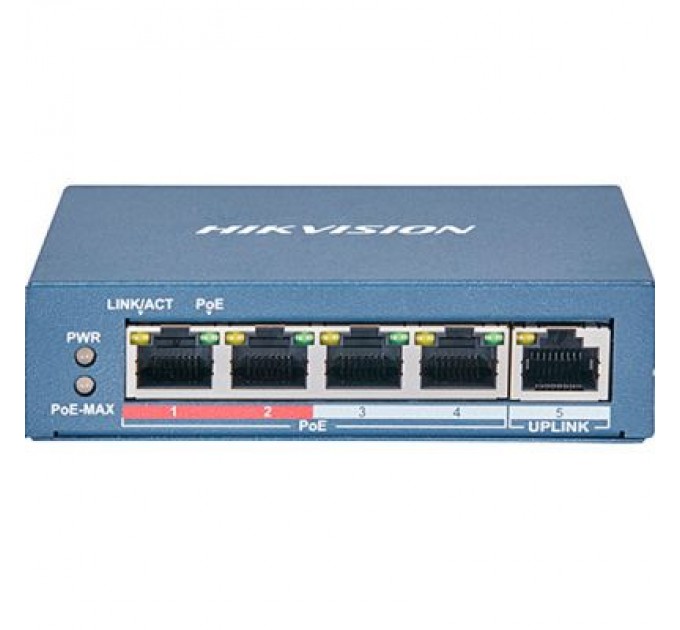 Hikvision Комутатор мережевий Hikvision DS-3E1105P-EI