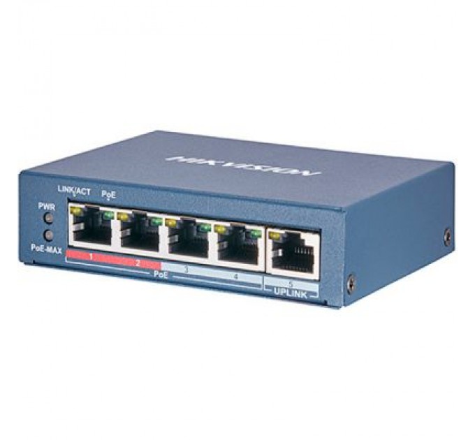 Hikvision Комутатор мережевий Hikvision DS-3E1105P-EI