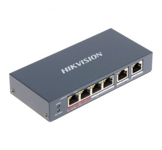 Hikvision Комутатор мережевий Hikvision DS-3E0106HP-E