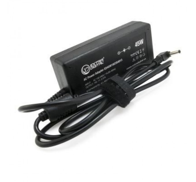 Extradigital Блок живлення до ноутбуку Extradigital Asus 19V, 2.37A, 45W (4.0x1.35) (PSA3819)