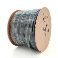 Кабель мережевий Ritar FTP 305м, cat 6, CU, КНПЭ 4*2*0,54мм, Black, outdoor (00553)