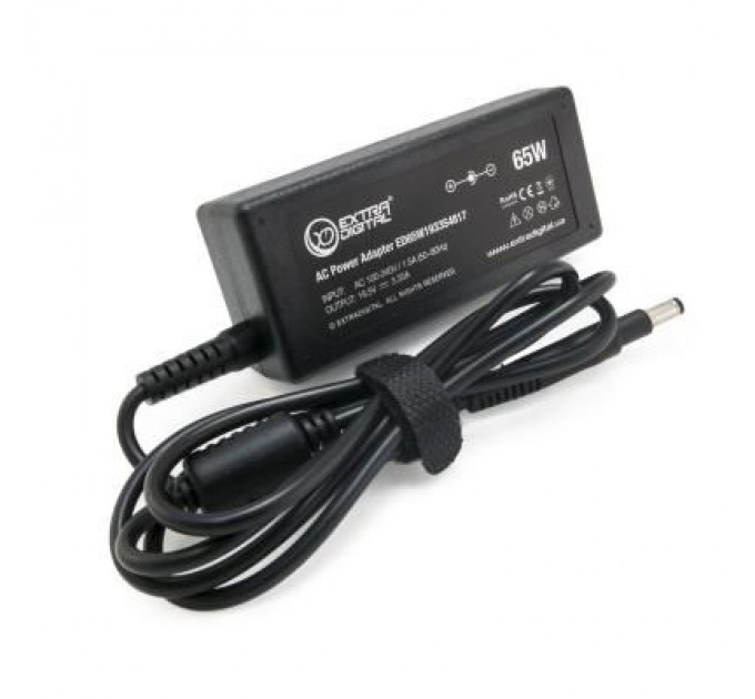 Extradigital Блок живлення до ноутбуку Extradigital HP 19.5V, 3.33A, 65W (4.8x1.7) (PSH3823)