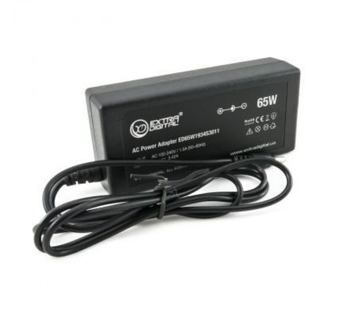 Extradigital Блок живлення до ноутбуку Extradigital Acer 19V, 3.42 A, 65W (3.0x1.1) (PSA3832)