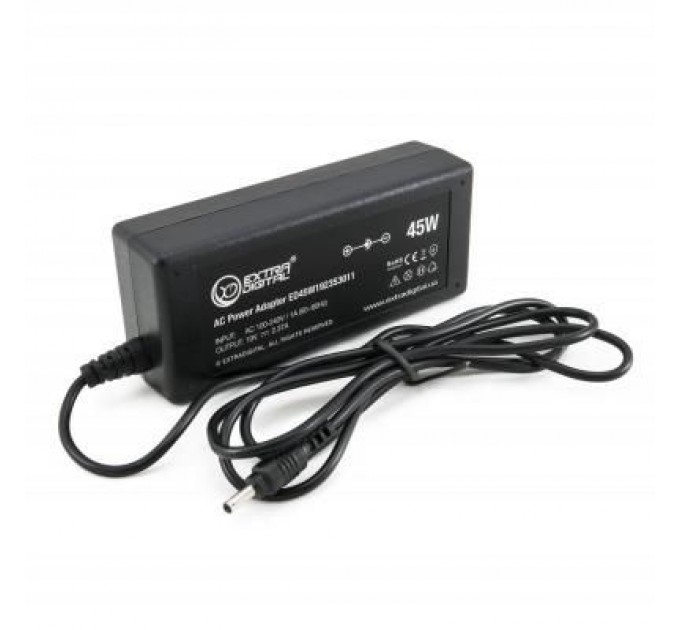 Extradigital Блок живлення до ноутбуку Extradigital Asus 19V, 2.37A, 45W (3.0x1.35) (PSA3835)