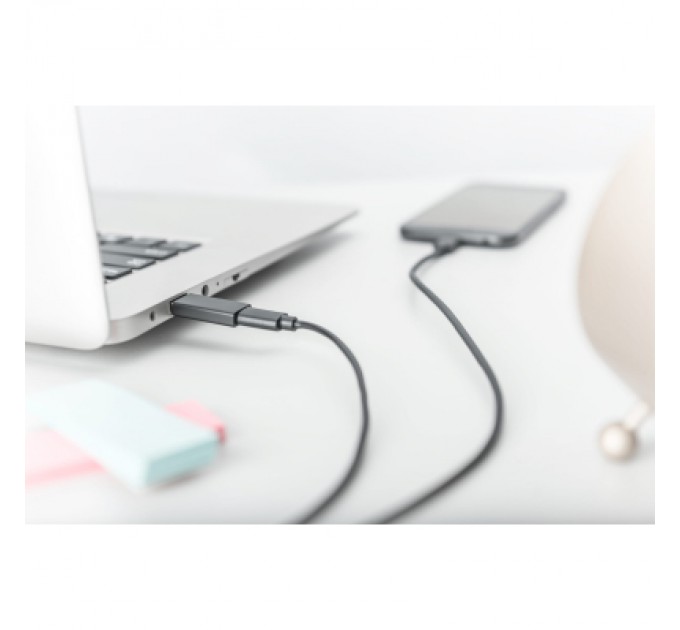 Assmann Перехідник USB-A to USB-C (M/F) 3A 5GB ver.3.0 Digitus (AK-300524-000-S)